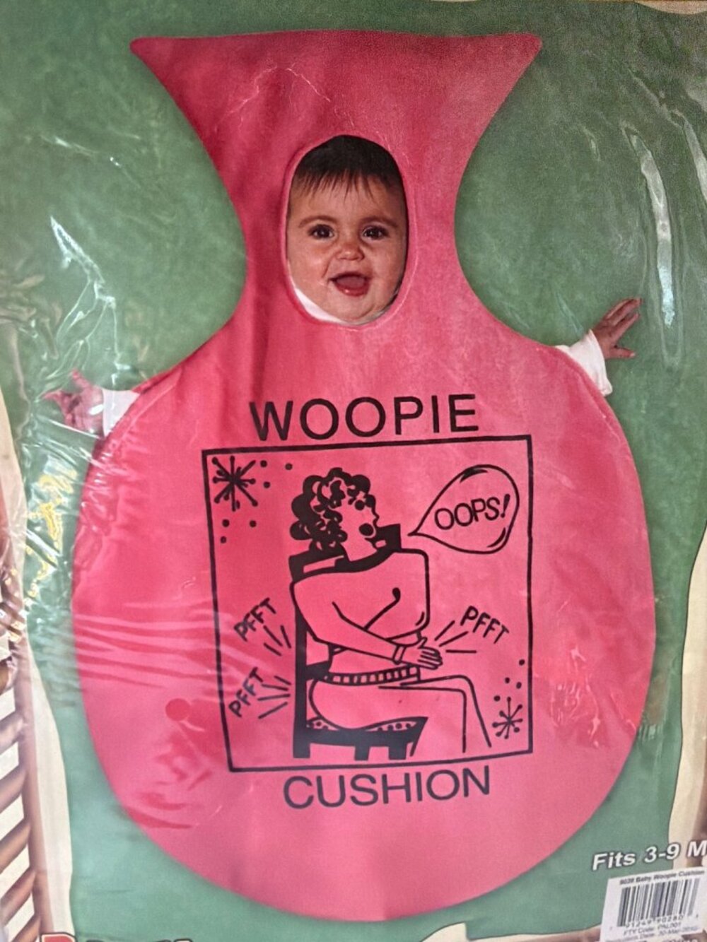 Rasta Imposta Woopie Cushion Baby Costume Size 3-9 Months